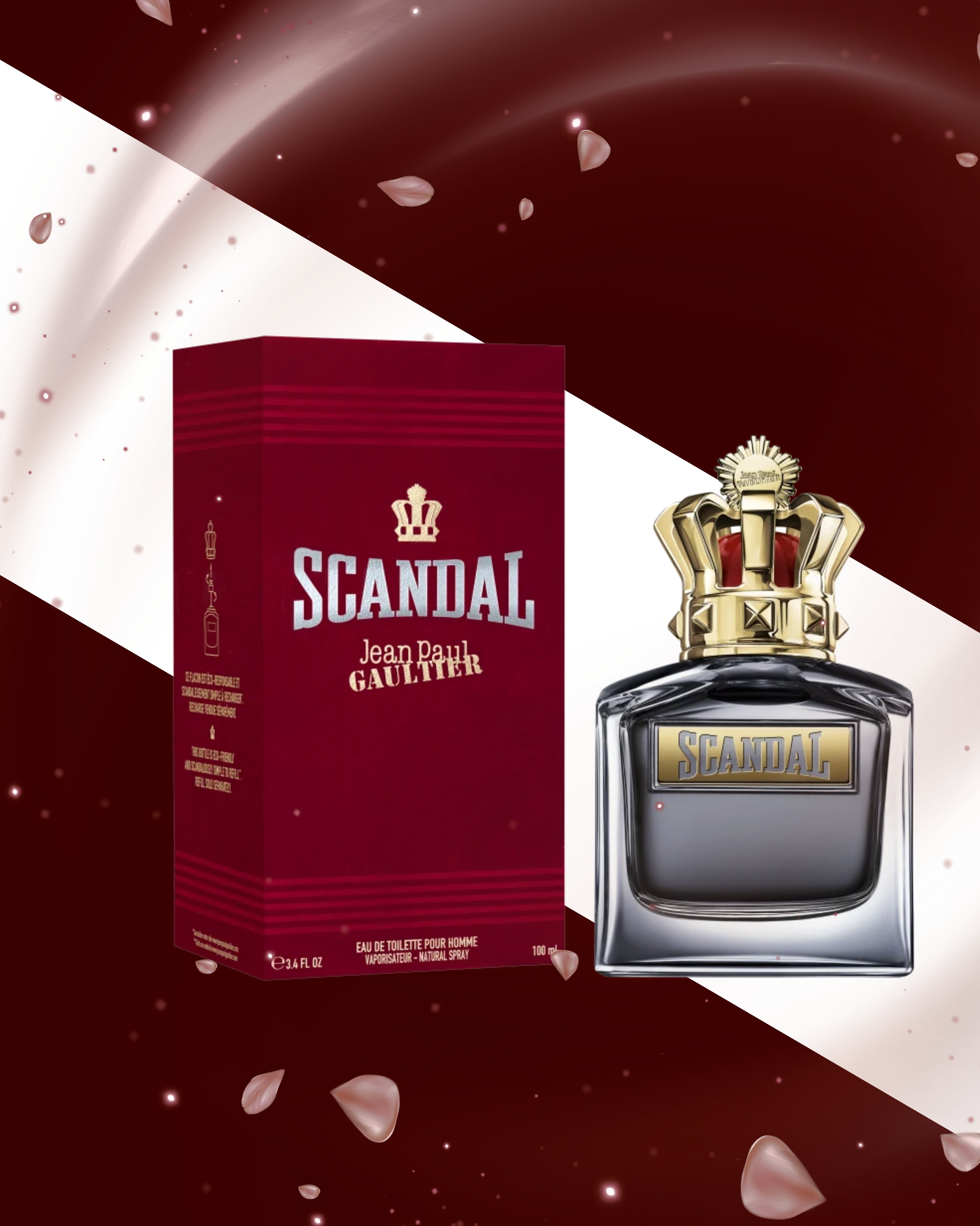 JEAN PAUL GAULTIER SCANDAL POUR HOMME MASCULINO EDT 100ML